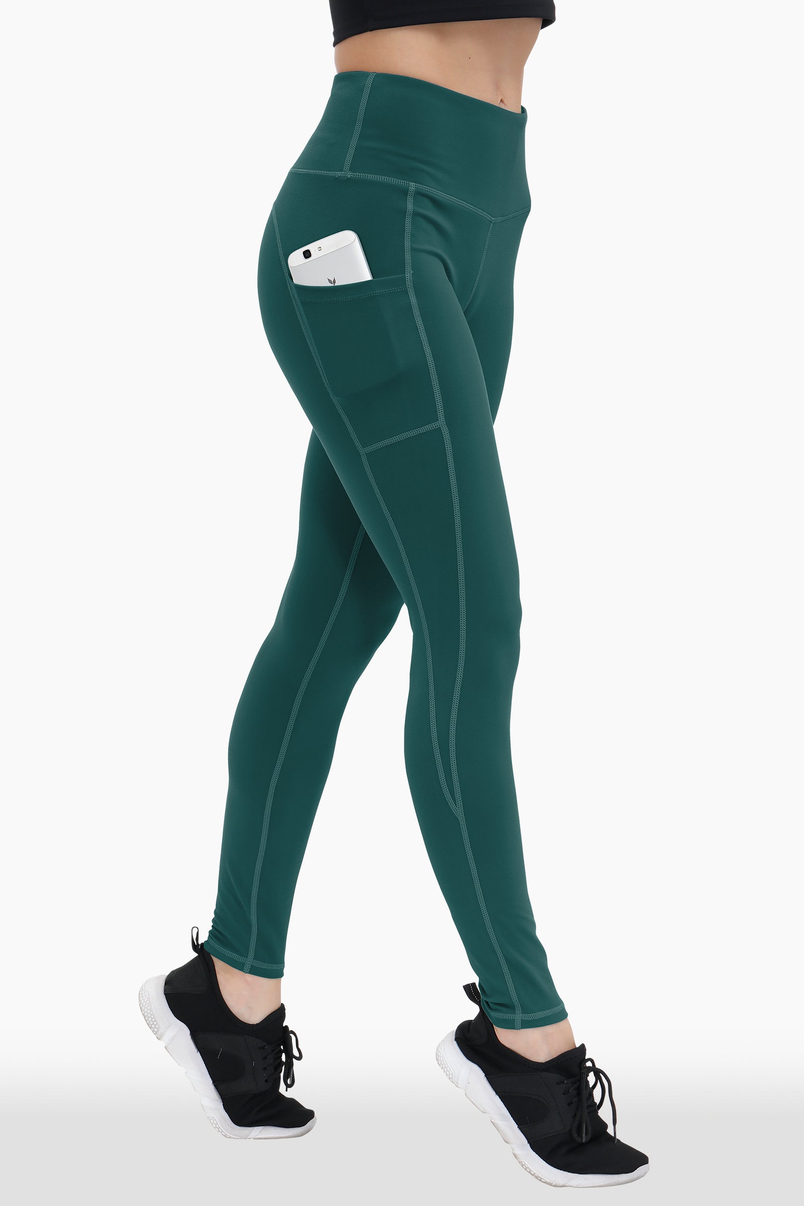 Buttery Soft High Waisted Yoga Pants Non-See-Through Full-Length Tights