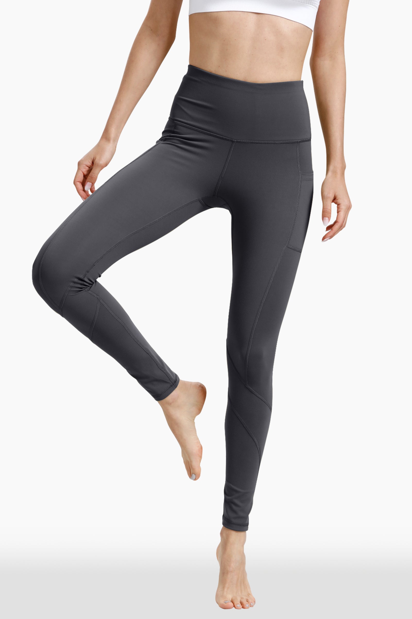 High Waisted Tummy Control Legging Workout Squat Proof Tights