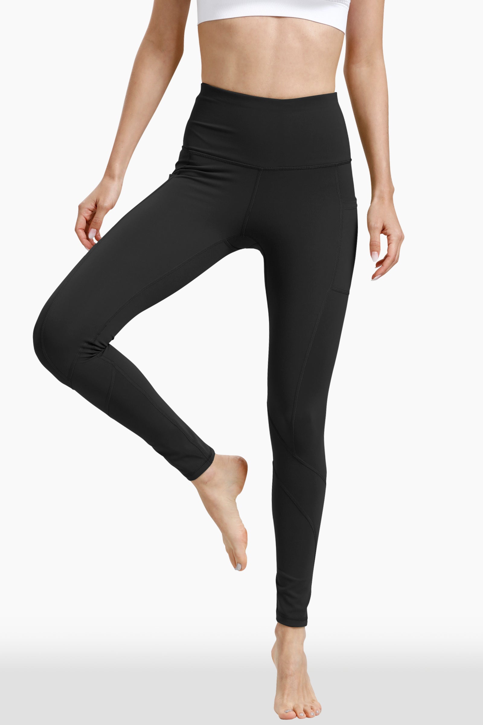 High Waisted Tummy Control Legging Workout Squat Proof Tights