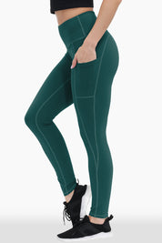 Buttery Soft High Waisted Yoga Pants Non-See-Through Full-Length Tights