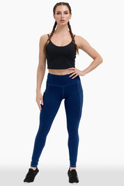 Buttery Soft High Waisted Yoga Pants Non-See-Through Full-Length Tights