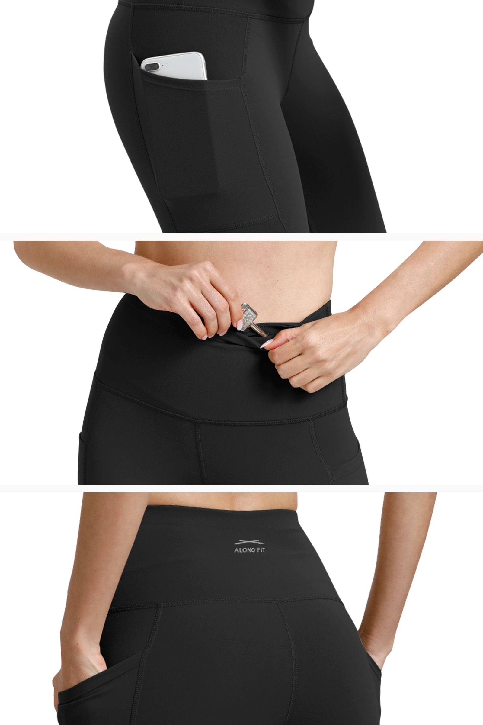 High Waisted Tummy Control Legging Workout Squat Proof Tights