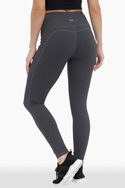 Buttery Soft High Waisted Yoga Pants Non-See-Through Full-Length Tights