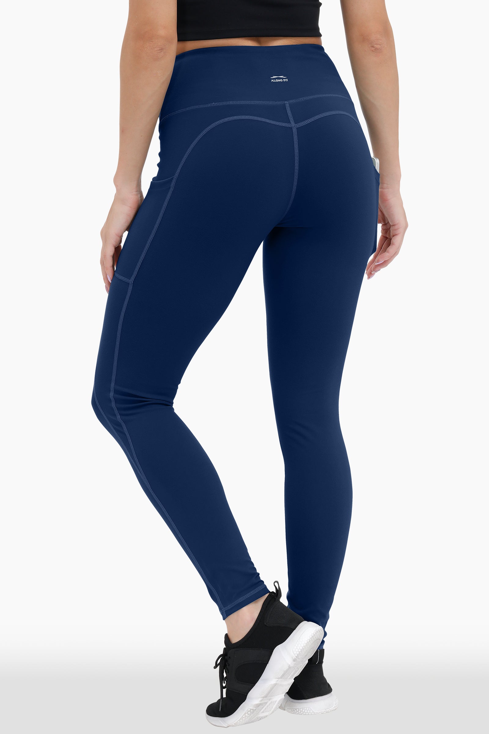 Buttery Soft High Waisted Yoga Pants Non-See-Through Full-Length Tights