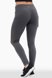 Buttery Soft Mesh Yoga Pants with Pockets Gym Workout Running